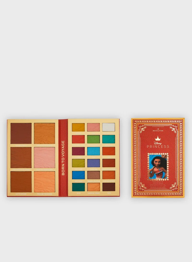 REVOLUTION I Heart Revolution X Disney Fairytale Palette Moana