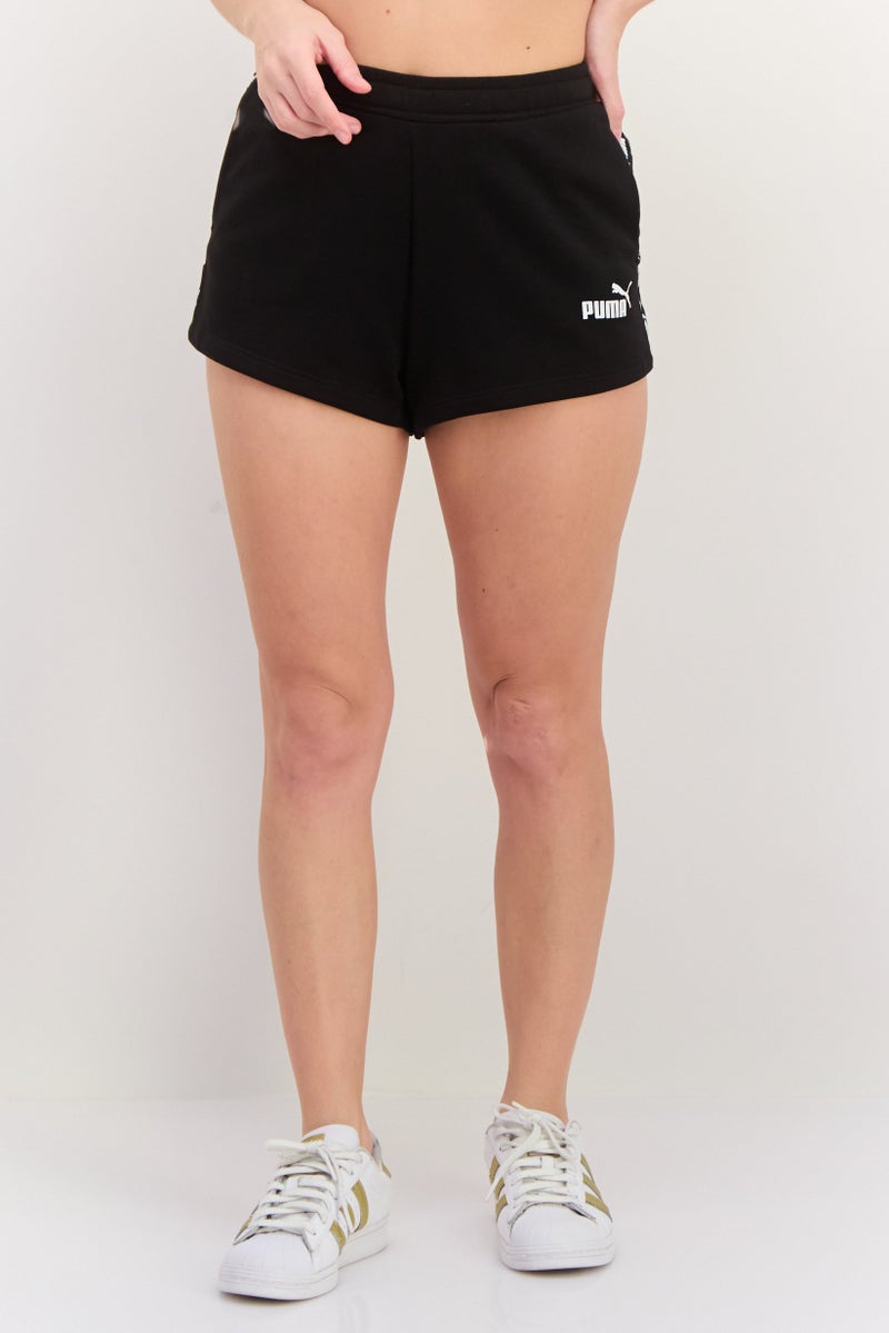 PUMA Women Sportswear Fit Training Shorts, Black - Image 1