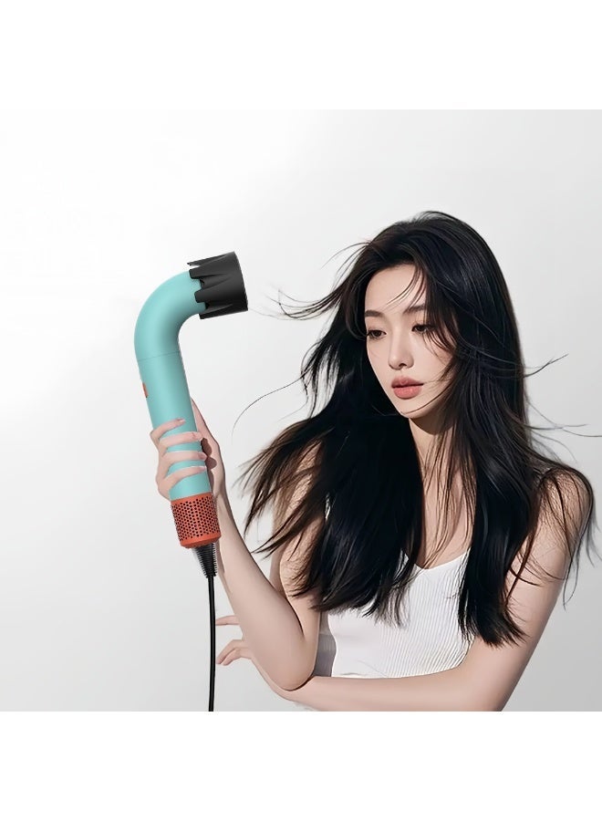 TORİMA THD-04 Light Blue Blow Dryer – Powerful Hair Dryer with Adjustable Heat & Fast Drying - Image 4