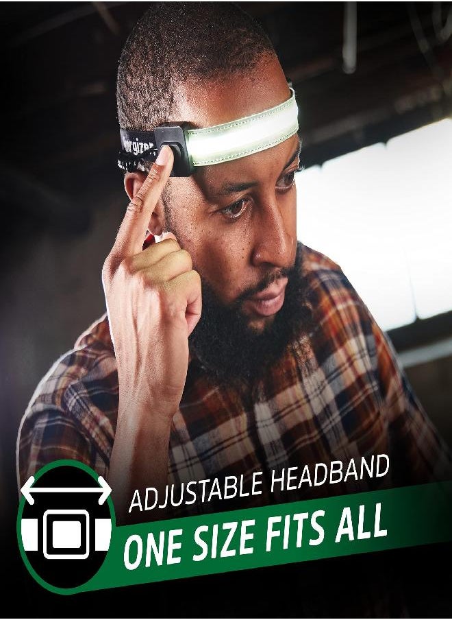 Energizer Headlamp Rechargeable S400, Led Widebeam Head Light, Ipx4 Water Resistant Ultra Bright Headlamps For Camping, Outdoors, Emergency Power Outage (Usb Cable Included)  - Image 5