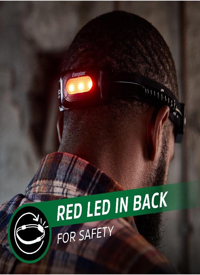Energizer Headlamp Rechargeable S400, Led Widebeam Head Light, Ipx4 Water Resistant Ultra Bright Headlamps For Camping, Outdoors, Emergency Power Outage (Usb Cable Included)  - Image 3
