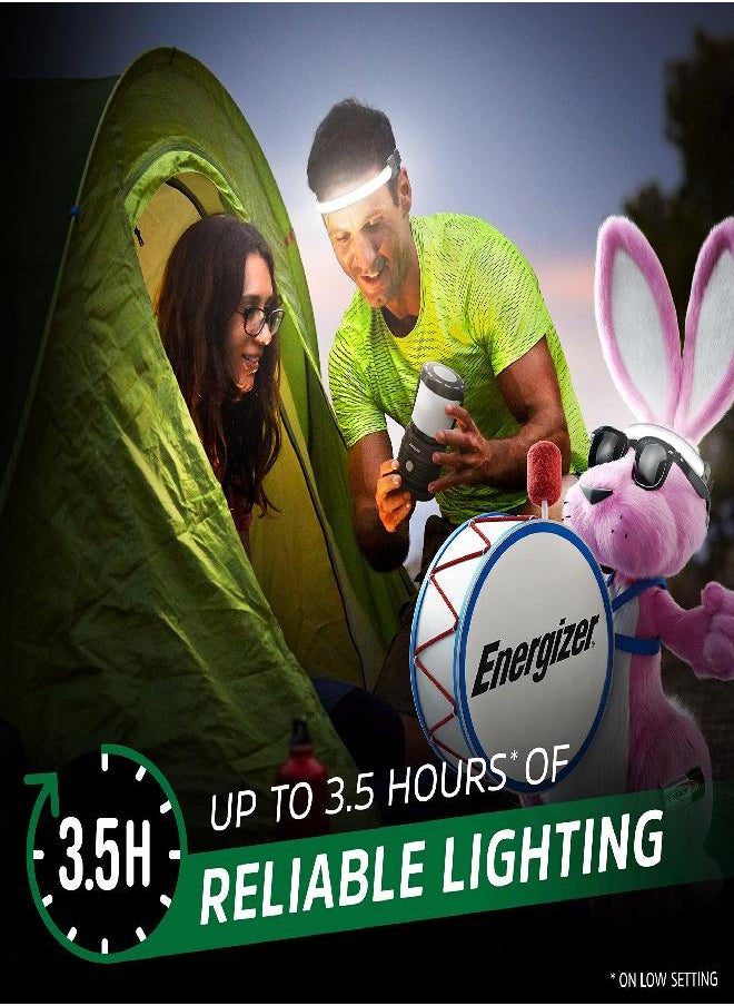 Energizer Headlamp Rechargeable S400, Led Widebeam Head Light, Ipx4 Water Resistant Ultra Bright Headlamps For Camping, Outdoors, Emergency Power Outage (Usb Cable Included)  - Image 4