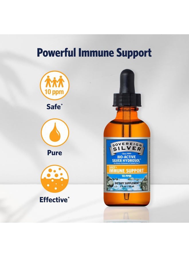 Sovereign Silver هيدروسول الفضة النشطة بيولوجيًا - سائل الفضة الغروية - 2 أونصة - قطارة - Image 3
