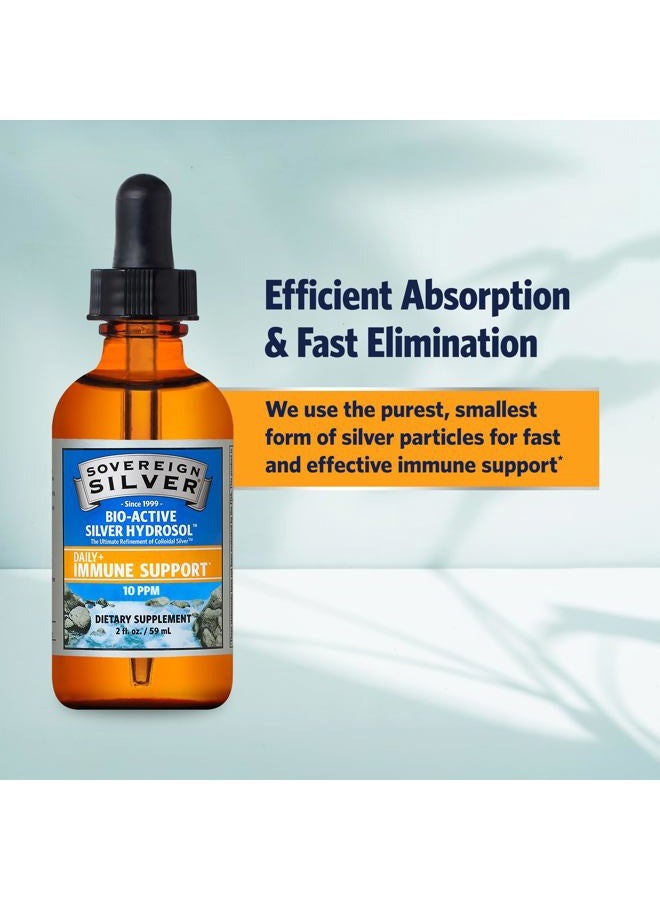 Sovereign Silver هيدروسول الفضة النشطة بيولوجيًا - سائل الفضة الغروية - 2 أونصة - قطارة - Image 4