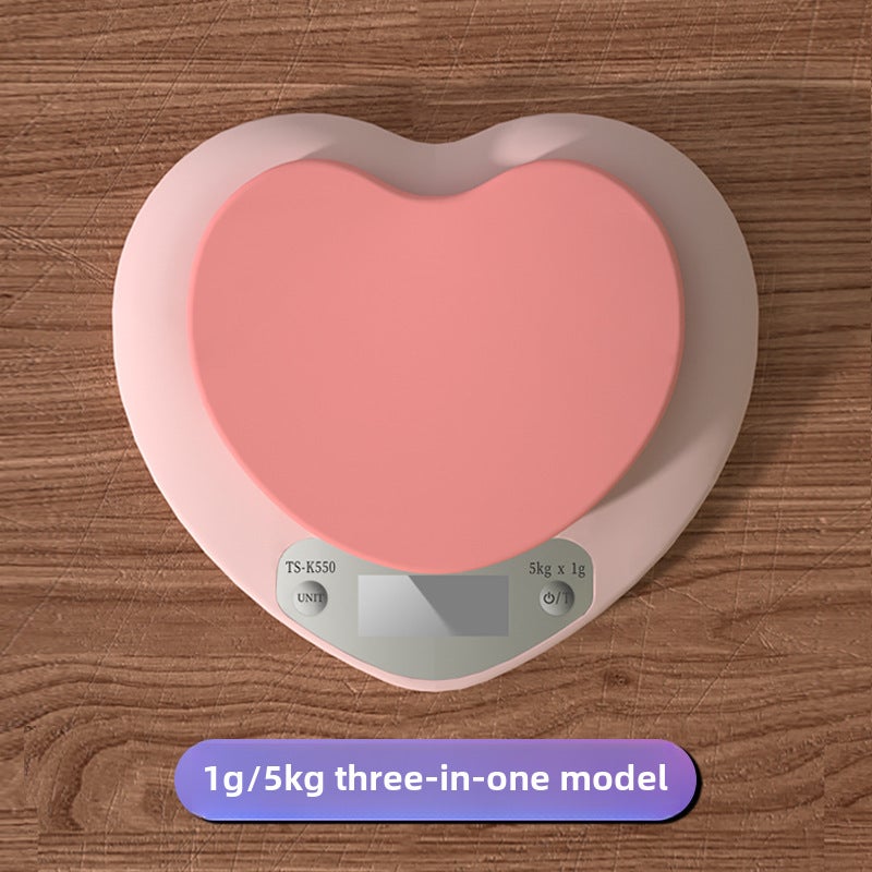 Precision Electronic Kitchen Scale, Baking Weighing New Model 1g/5kg three-in-one 
