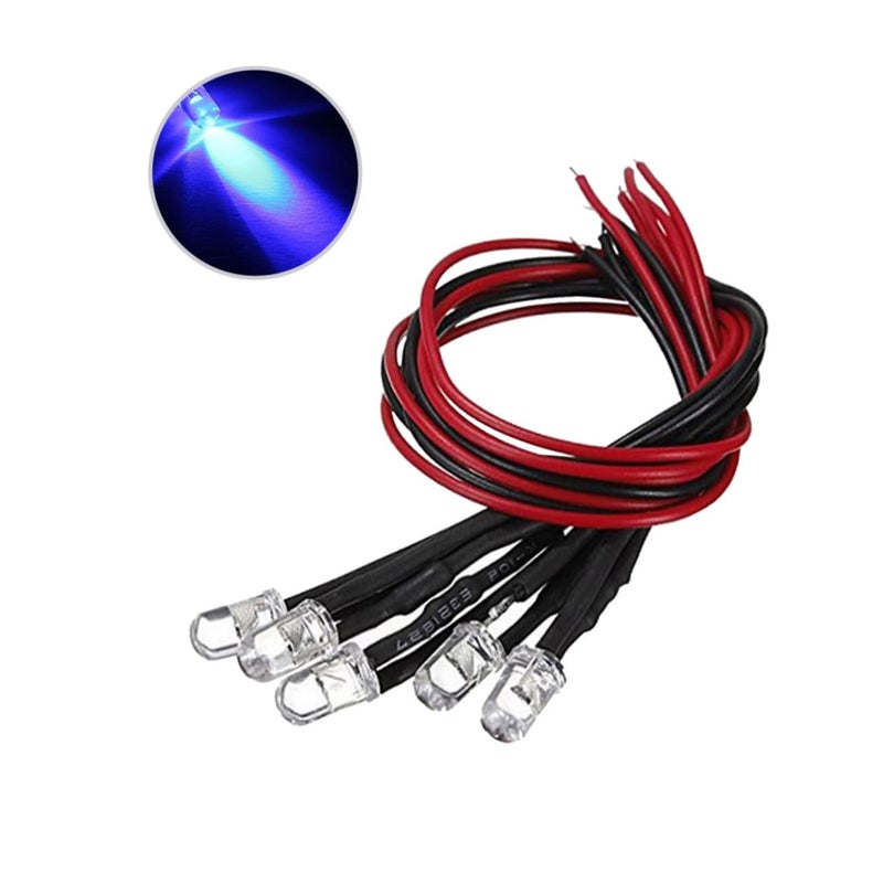 Blue Flexible LED Lights 30Pcs For RC Car Low Power Consumption Easy Installation - Image 3
