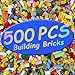 RWDTER 500 Pieces Building Blocks bulk Compatible With LEGO And All Brands 12 Sizes And A Variety Of Colors To Mix And Match Suitable For Christmas Halloween And Birthday Gifts For Boys And Girls Aged 6 - Image 2