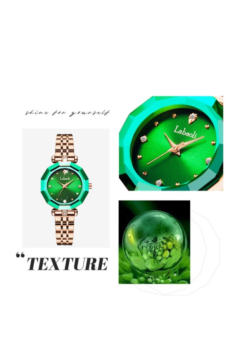Labaoli Women's Watch Waterproof Business Watch Full Diamond Fashion Women's Watch - Image 2