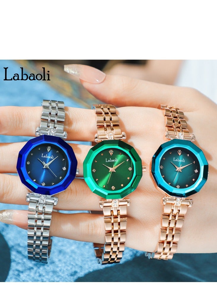 Labaoli Women's Watch Waterproof Business Watch Full Diamond Fashion Women's Watch - Image 3