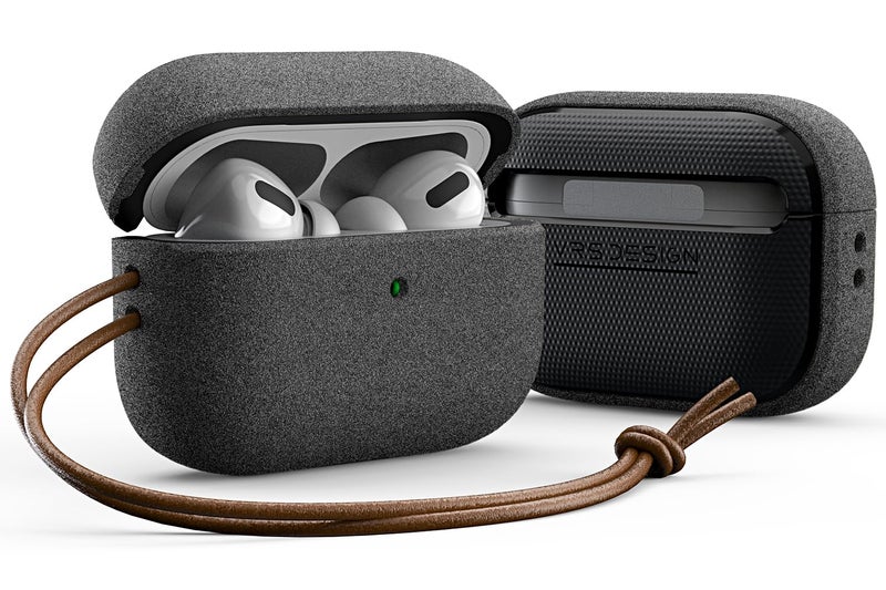 VRS Design Modern for Apple Airpods Pro 2nd Generation & 1st Generation Case (2023/2022/2019) (Sand Stone) [US Patent Registered] - Image 1