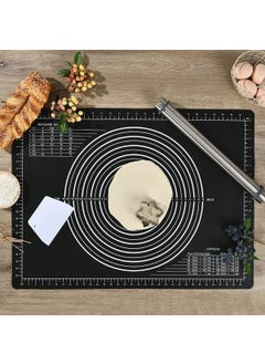 Buffer Silicone Multi-Purpose Wide Dough Mat Dough Rolling Mat 40*50 cm  - Image 5