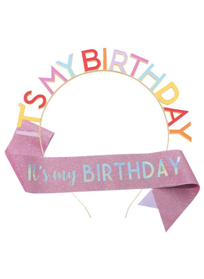 طقم عصائر فتاة عيد الميلاد، إنه طقم عصائر عيد ميلادي، هدية مميزة لحفلة عيد الميلاد - Image 1