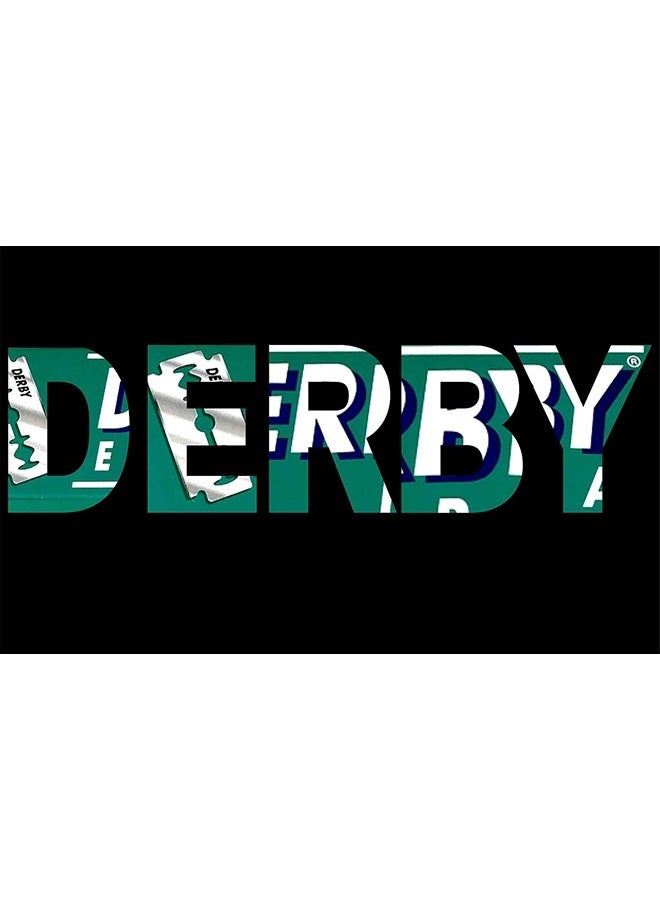Derby 100 Extra Double Edge Safety Razor Blades, New Package - Image 3