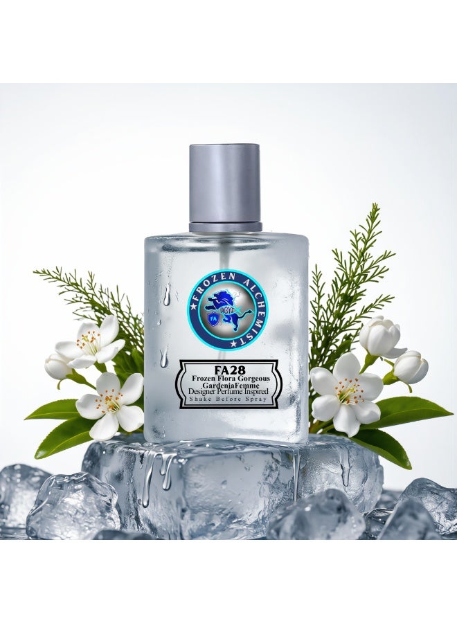 Frozen Alchemist Frozen Flora Gorgeous Gardenia FA28 EDP 100ml, By Frozen Alchemist, Inspiration By Guc's, Long Lasting Designer Perfume Inspired - Image 2