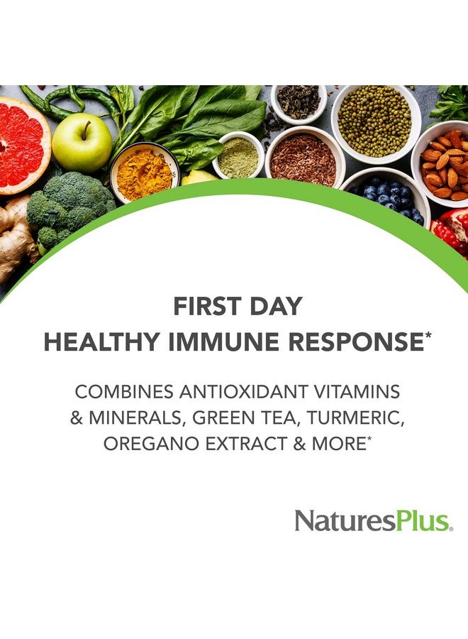NaturesPlus Natures Plus AgeLoss First Day Healthy Immune Response - 90 Tablets - Vegetarian, Gluten Free - 30 Servings - Image 2