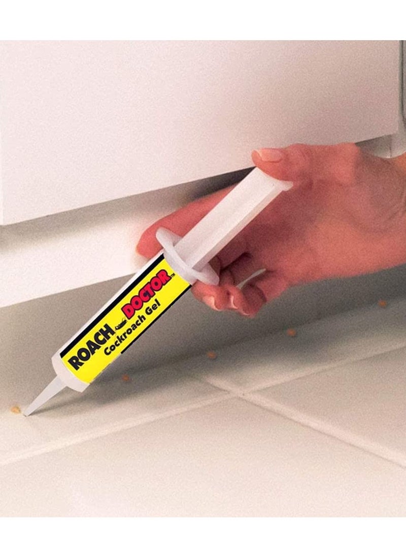 Roach Doctor Roach Doctor  Pest Control Cockroach Gel Bait Syringe Tip Indoor Outdoor  - Image 2