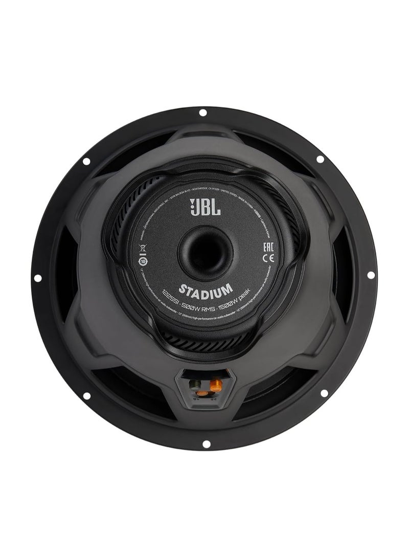 جي بي إل مضخم صوت سيارة JBL Stadium 122SSI - 12 بوصة بملف صوتي | الطاقة الاسمية 500 واط، الطاقة القصوى 1500 واط - Image 4