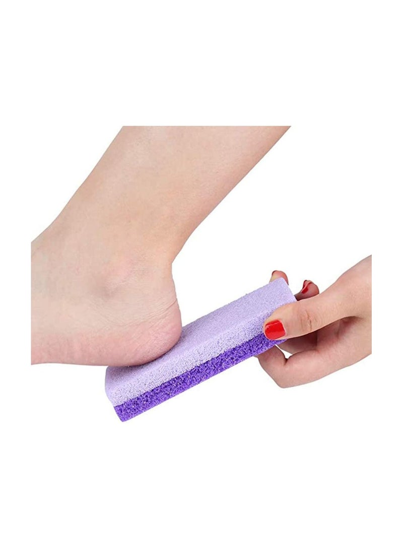 Y&D 8 Pcs Double Sided Pumice Stone Callus, Hard Skin Callus Remover and Scrubber Pedicure Tools Foot File for Feet Hands Exfoliator Block  - Image 2