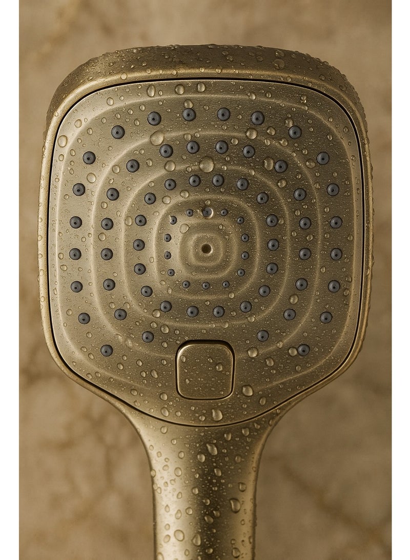 HESANIT Infinity Bathroom Hand Shower With Pipe 150cm And Fittings - 7002HS CB - Image 3