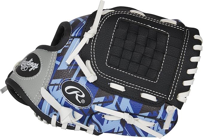 Rawlings | REMIX T-Ball & Youth Baseball Glove | Left Hand Throw | 9" | Blue - Image 2