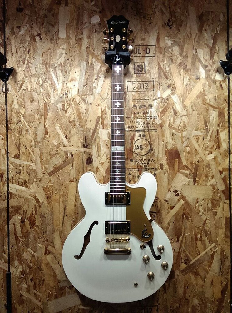 Inlaystickers Jockomo Cross White Pearl Guitar Inlay Sticker - Image 3
