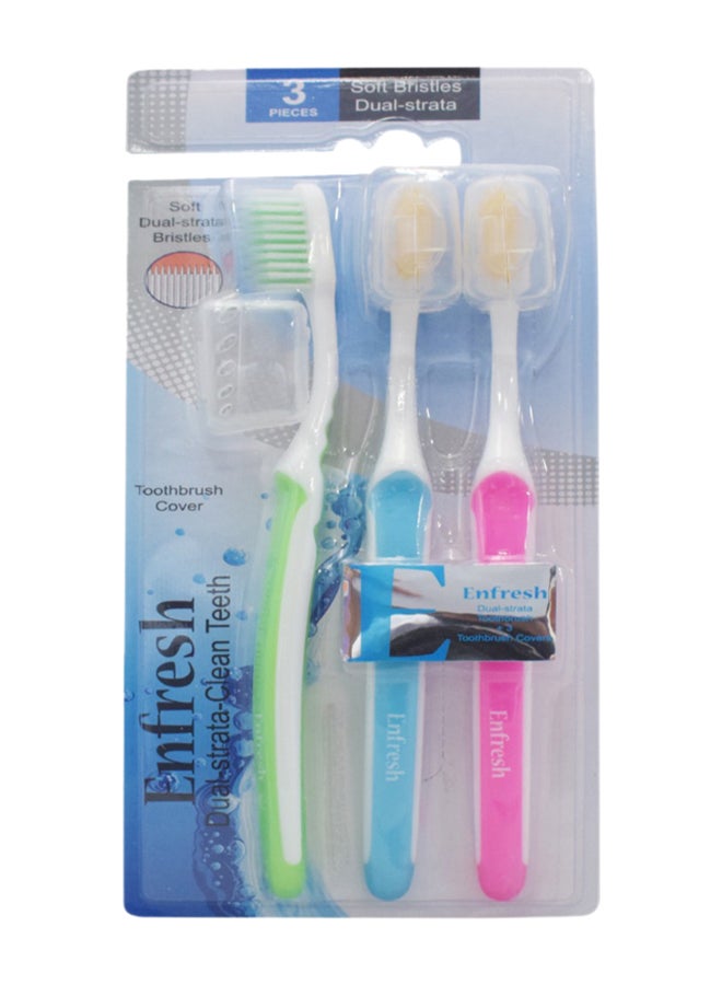 Enfresh Toothbrush with Covers 3 pc.  - Image 2