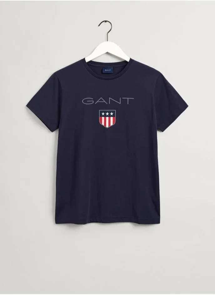 GANT Logo Crew Neck T-Shirt