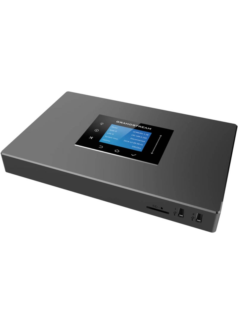 Grandstream UCM6300A IP PBX (Audio Only), Up to 250 Users 50 Calls, 3 Audio Meeting Rooms, NAT Router 3x10/100/1000M PoE+, Full-Band Opus Voice Codec, 1 X USB 3.0/1 SD Card, 966-00042-10A005 - Image 4