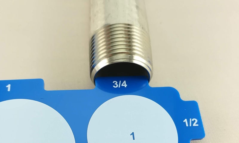 Stainless Town Pipe & Tubing Size Gauge - Image 2