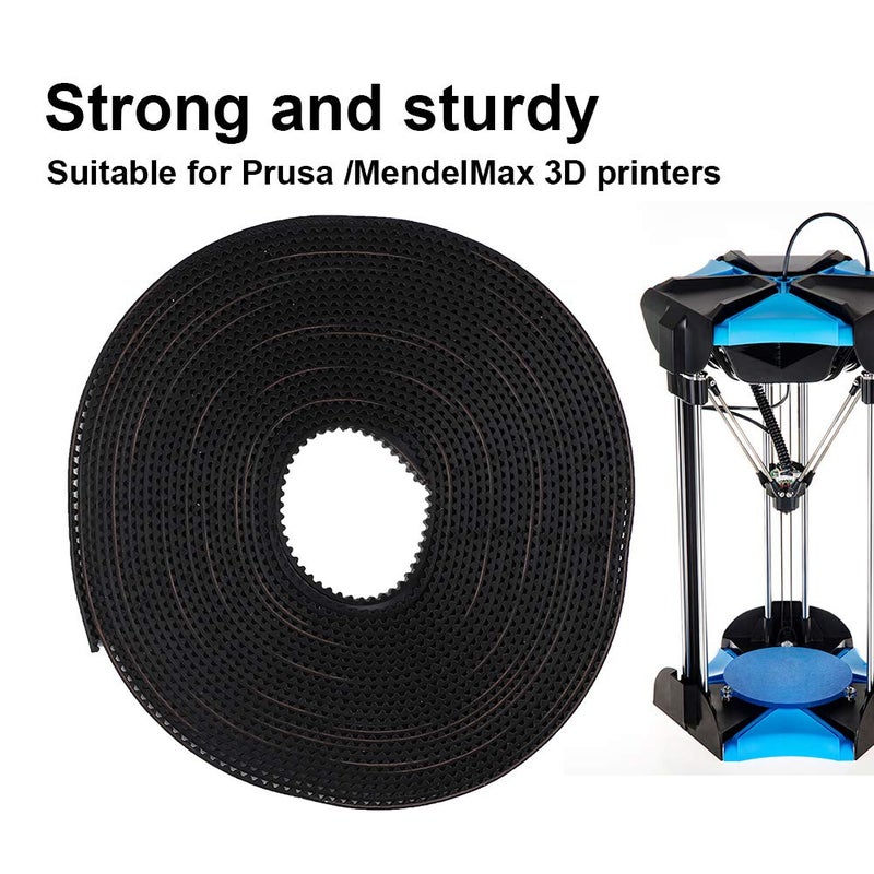 3D Printer Timing Belt Kit with Rubber Synchronous Wheel for Prusa Reprap - Image 5