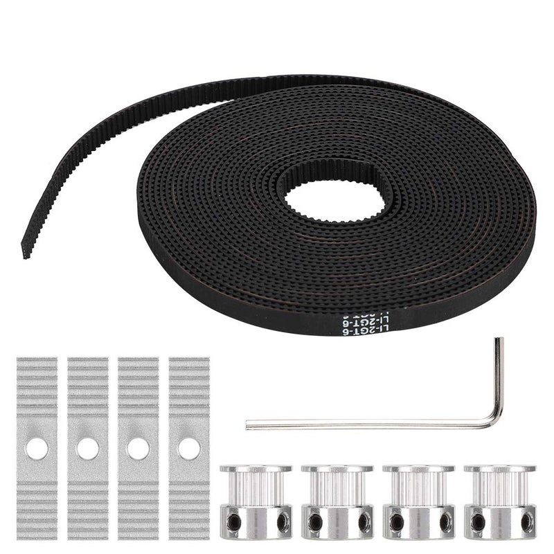 3D Printer Timing Belt Kit with Rubber Synchronous Wheel for Prusa Reprap - Image 3