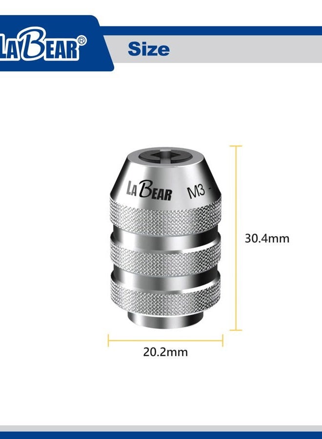 LABEAR 1/4"DR M3~M8 Interchangeable Tap Chuck, Adjustable Tap Socket, tap socket - Image 3