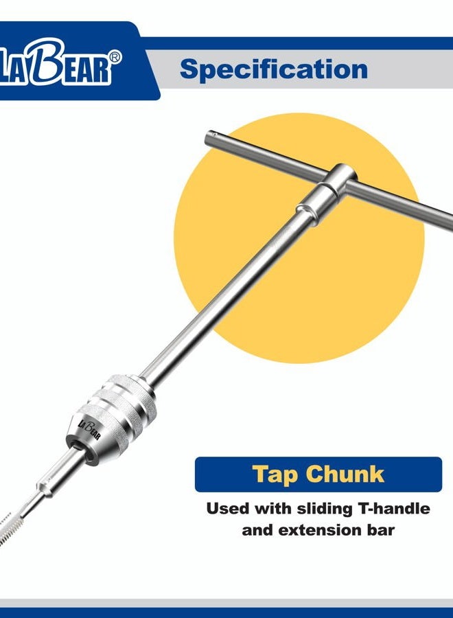 LABEAR 1/4"DR M3~M8 Interchangeable Tap Chuck, Adjustable Tap Socket, tap socket - Image 5
