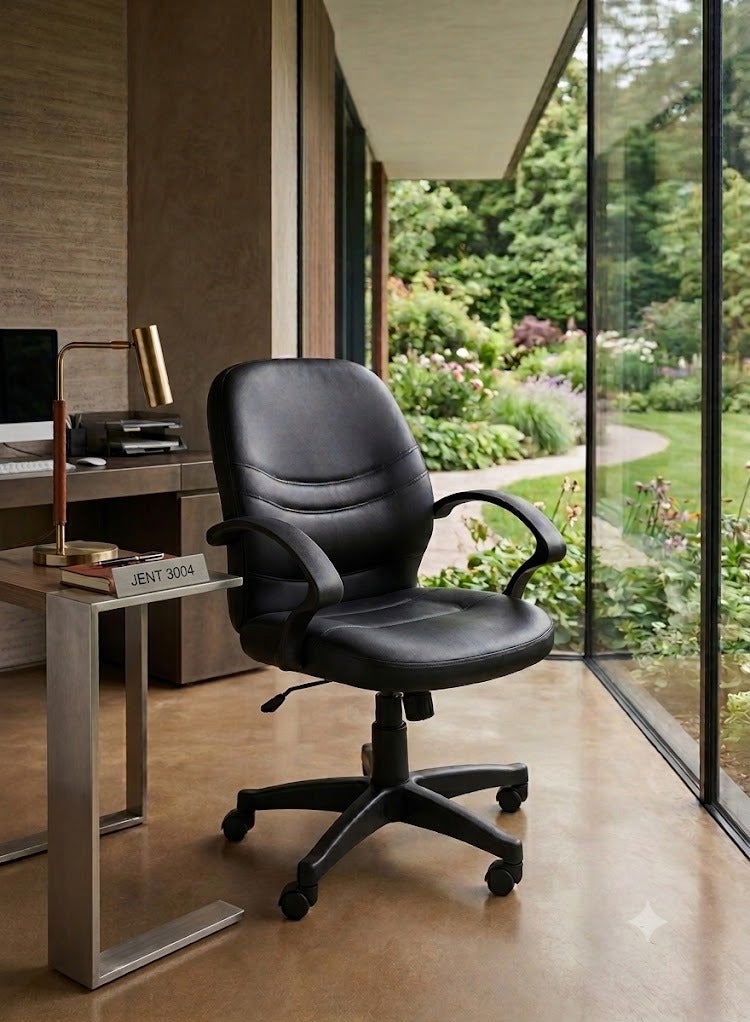 JENT Swivel Office Chair -Black - Image 1