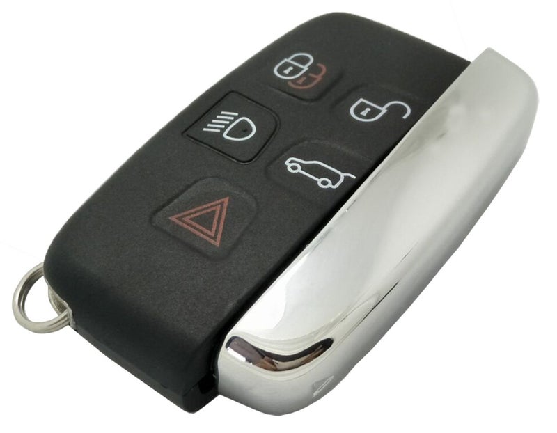 Arruweer Smart Key Fob Shell Case Fit for Range Rover Land Rover LR2 LR4 Sport Velar Evoque Jaguar F-Type XJ XF F-Pace XE Smart Key - Image 3