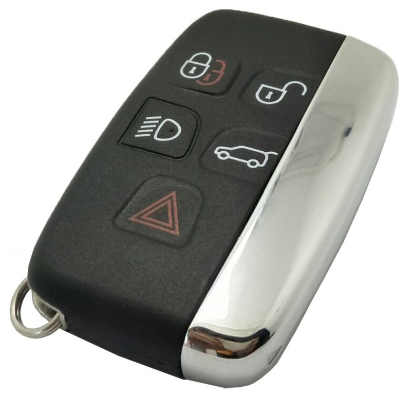Arruweer Smart Key Fob Shell Case Fit for Range Rover Land Rover LR2 LR4 Sport Velar Evoque Jaguar F-Type XJ XF F-Pace XE Smart Key - Image 2