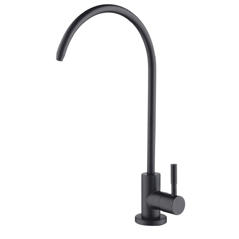 Apaix Drinking Water Faucet Matte Black, Kitchen Water Purifier Faucet for Non-Air Gap Reverse Osmosis Water Filtration System - Image 1