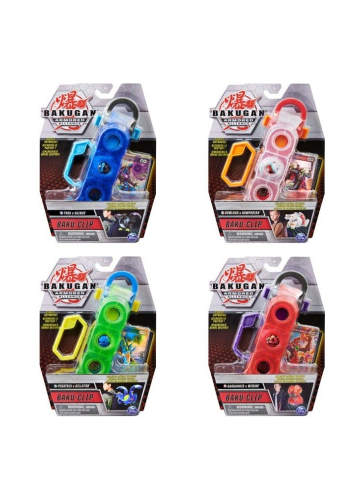 BAKUGAN - Bakugan Baku-clip Storage Case S3 Assorted,1 Piece Only - Image 1