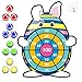 PULASIDO Easter Basket Stuffers30 Bunny Dart Board with 12 Sticky BallsEaster Eggs FilledEaster Theme Party FavorEaster Gifts for Boys Girls Outdoor Indoor Kids ToysEaster Decor Decorations - Image 4