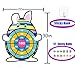 PULASIDO Easter Basket Stuffers30 Bunny Dart Board with 12 Sticky BallsEaster Eggs FilledEaster Theme Party FavorEaster Gifts for Boys Girls Outdoor Indoor Kids ToysEaster Decor Decorations - Image 2