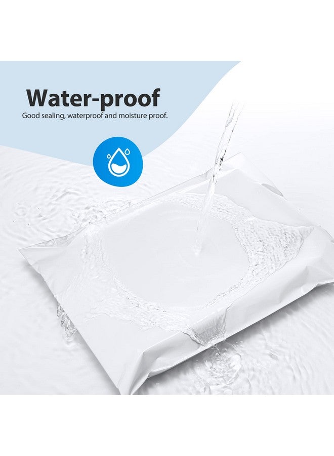 Fuxury Large Poly Mailers 14.5X19'' 200Pc, Waterproof Shipping Bags For Clothing, Strong Adhesive Mailers Poly Bags For Small Business Suppliers, Durable Shipping Envelopes Mailing Bags White  - Image 3