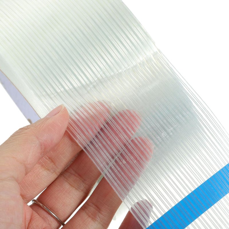 Water Resistant Fiberglass Tent Repair Tape, Single-Sided 6cm X 50m, Heat Resistant Industrial Filament Tape for Outdoor and Awning Maintenance - Image 4