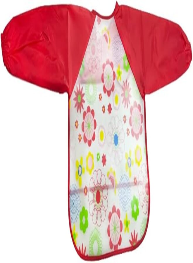 La frutta PVC Baby Bib with sleeves-18