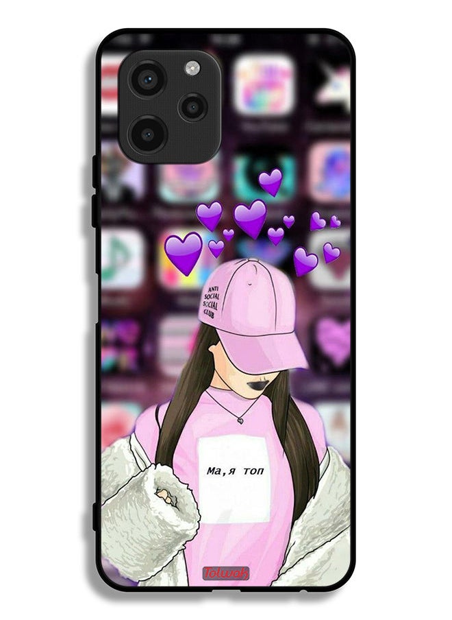 Tolwak Huawei nova Y61 Protective Case Cover Anti Social Club  - Image 2