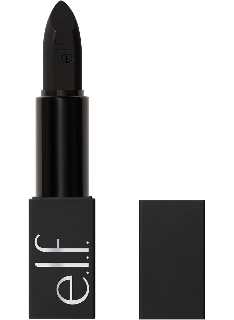 elf O Face Satin Lipstick, Richly Pigmented, Nourishing & Long-Lasting Creamy Lipstick, Infused With Jojoba, Vegan & Cruelty-Free, All Night - Image 1