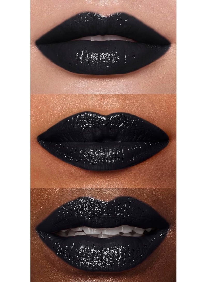 elf O Face Satin Lipstick, Richly Pigmented, Nourishing & Long-Lasting Creamy Lipstick, Infused With Jojoba, Vegan & Cruelty-Free, All Night - Image 3