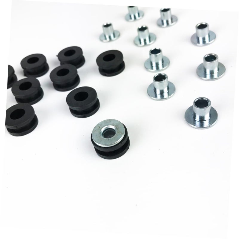 Amosfun Motorcycle Buffer Rubber Grommets Set 4 Piece Absorption Rubber Ring Kit For Damping Compatible Motorbike Models Reduces Vibration And Shock 1 Pack - Image 4