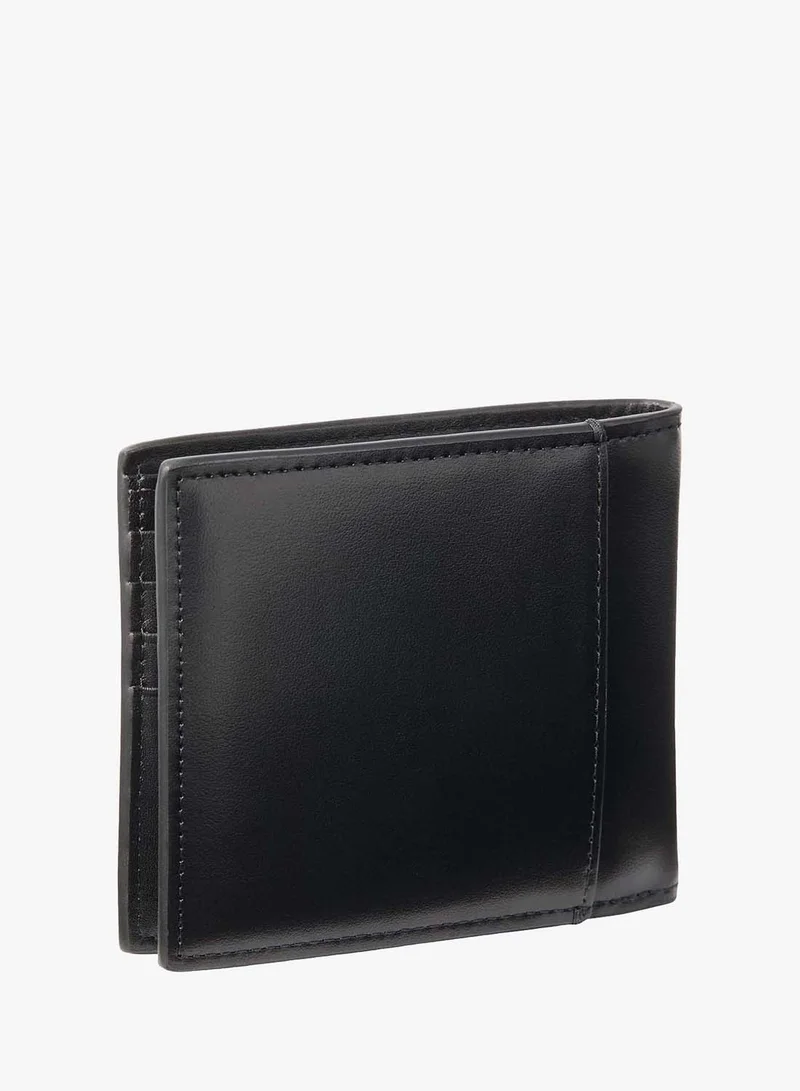 CALVIN KLEIN Smooth Leather Monologo Bifold Wallet