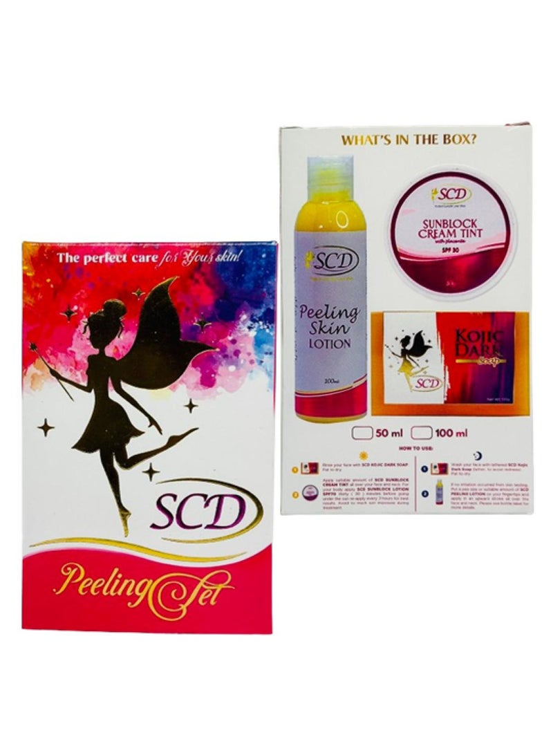 إس سي دي مجموعه العنايه المثاليه للبشره من SCD