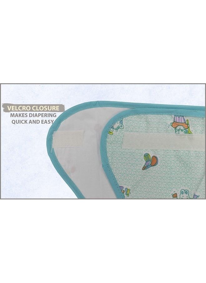 Lollipop lane - Waterproof Nappies;Diaper Covers With Belt For Insertpack Of 3 (Newborn) - Image 1